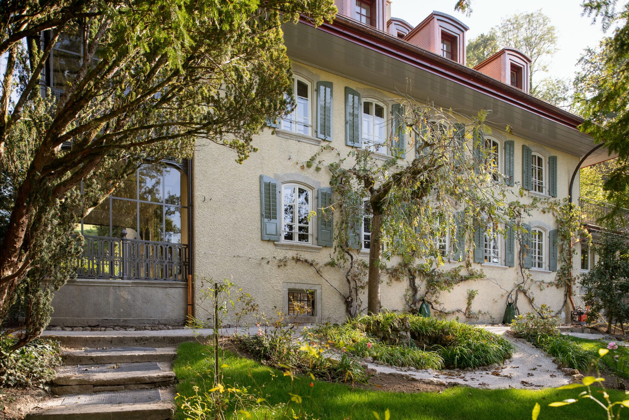 Villa Sonnenberg - Barokfenster, Historische Fenster